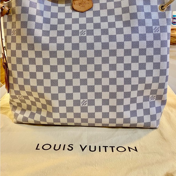 Louis Vuitton Graceful MM Damier Azur - Picture 2 of 13